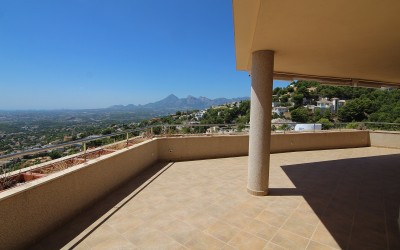 Appartement spacieux avec vue panoramique à Altea Costa Blanca